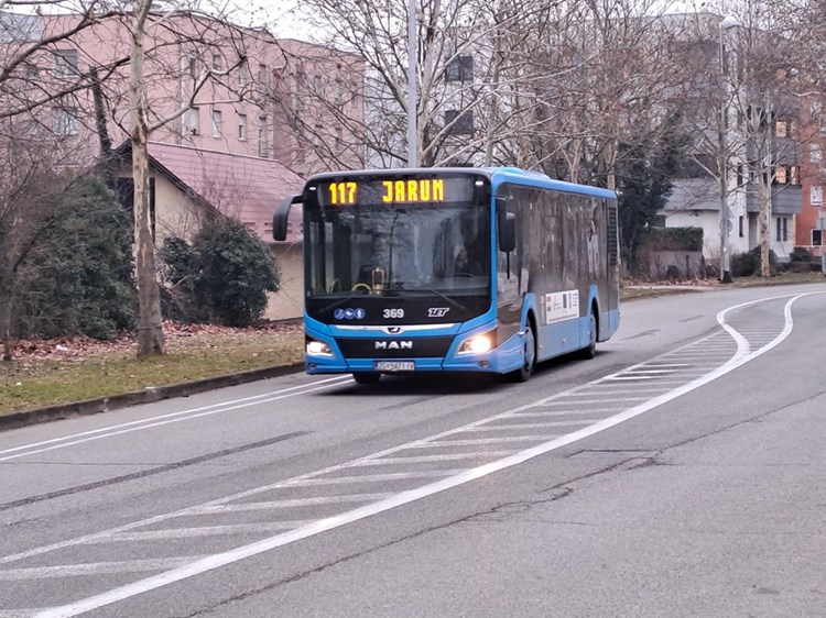 Nova autobusna linija: 117 (Črnomerec - Jarun)